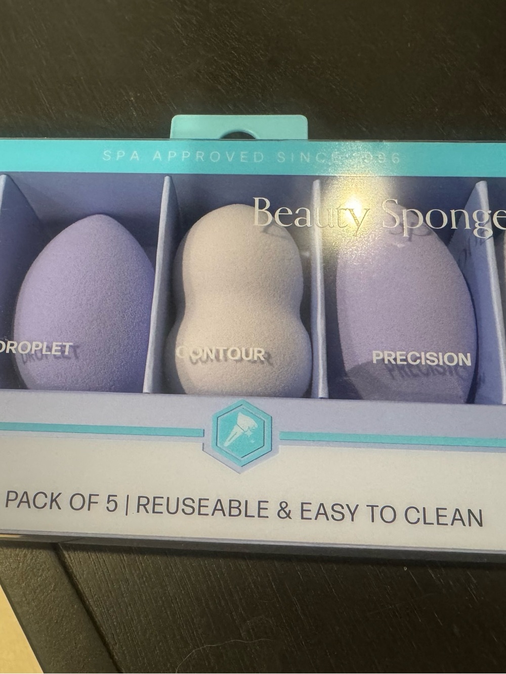 Bliss 5 Reusable Beauty Sponge Set - Picture 2 of 4
